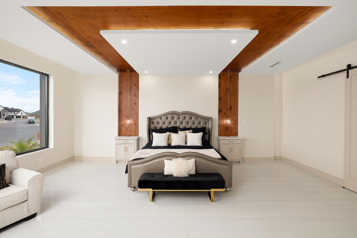 Primary bedroom angle