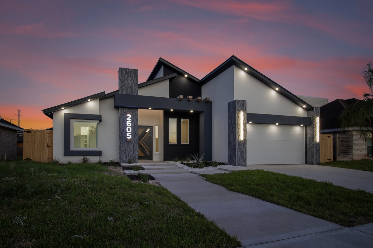 Custom luxury residence exterior